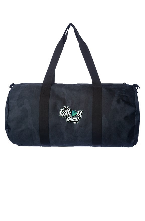 Its A Kakou Thing Duffle Black Camo